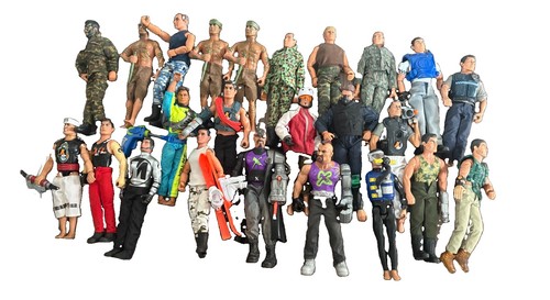 Vintage huge hasbro action - vintage,