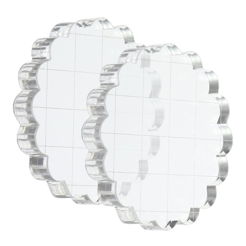 Acrylic stamp block - 2, pack