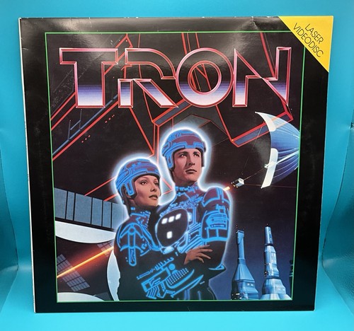 Tron laser video disc - video,