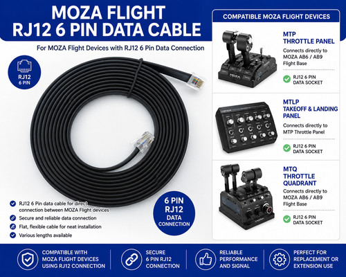 Moza mtq throttle quadrant - moza,