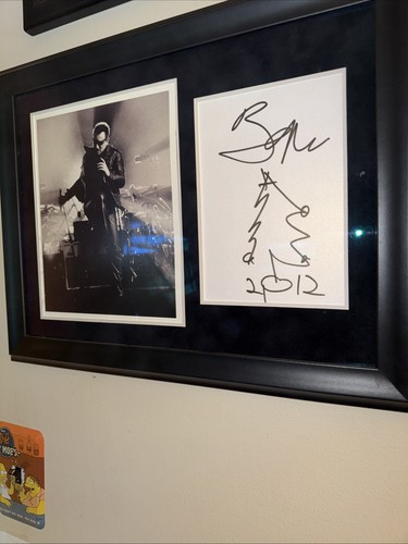 Bono signed autographed - bono,
