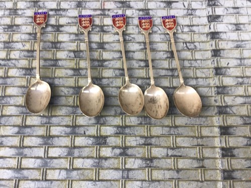 Solid silver teaspoons - solid,