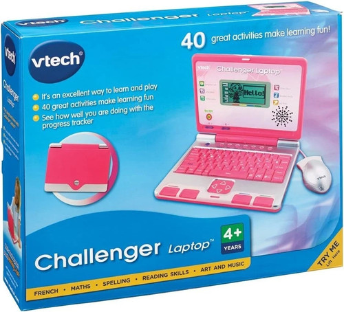Vtech challenger laptop pink - challenger, laptop,