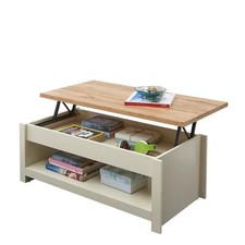 Cream coffee modern table - coffee,