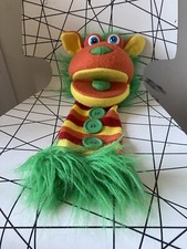 Buttons Sockette The Puppet Company Monster Glove Sock Hand Puppet stripy