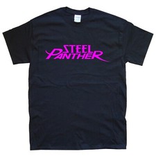 STEEL PANTHER T-SHIRT sizes S M L XL XXL colours Black, White 