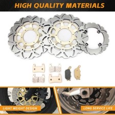 Front Rear Brake Discs Rotors