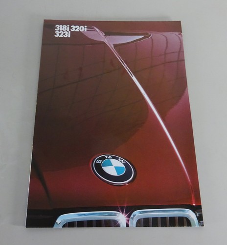 Brochure bmw series e30 - 3, 318i