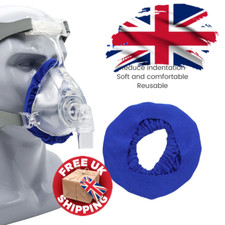 5Pcs Reusable CPAP Mask Liners Fabric Cover Reduce Air Leak Skin Comfort UK