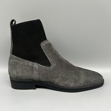 Topshop Ankle Boots Grey Suede
