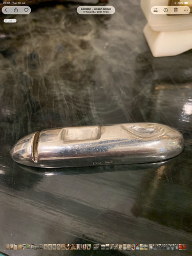 Vintage 830 silver art deco - art,