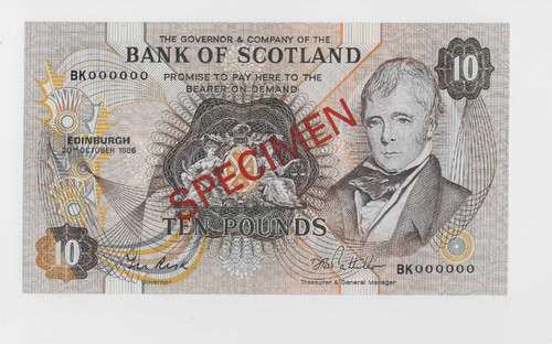 Bank scotland specimen - bank,