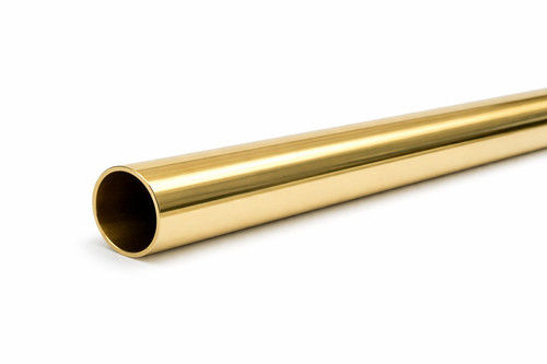 Brass tiller tube - tiller, 1-1/4"