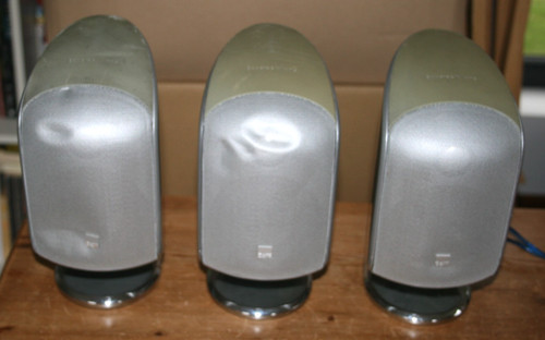 Set m1 speakers - b&w,