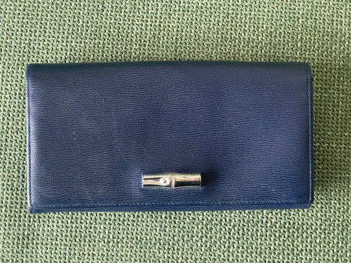 Longchamp roseau navy blue - navy,