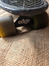 Twobarefeet / Edge Cruiser Skateboard - Carbon Fibre Look Deck