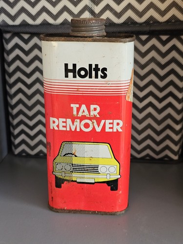 Vintage holts tar remover tin - vintage,