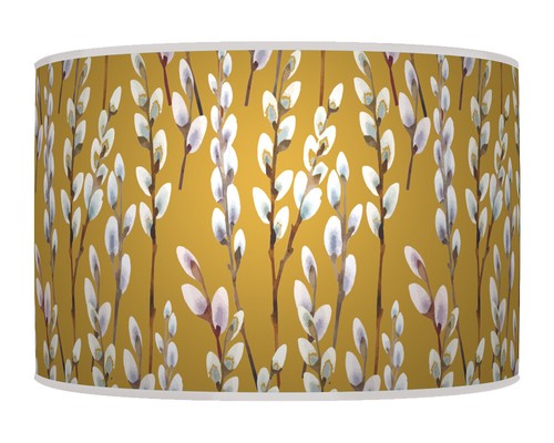 Willow mustard yellow pendant - mustard,
