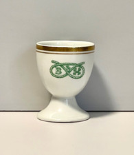 Rare Antique Egg Cup Green B &