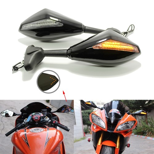 Motorcycle mirrors led - mirrors, +led