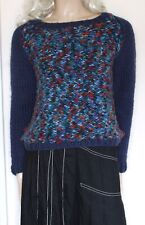 Rowan blue chunky handknitted