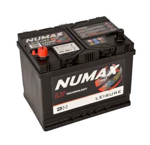 12v 75ah numax - 75ah, lv22mf