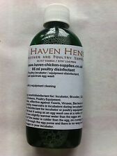 85ml Defra approved incubator/brooder sanitiser/disinfectant & poultry egg wash
