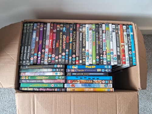 Mixed dvds job lot bundle - job,