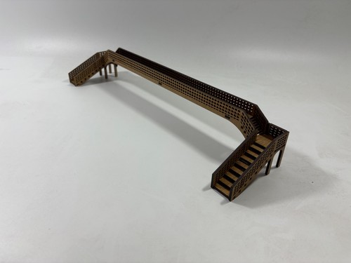 Model railway foot - railway, bridge
