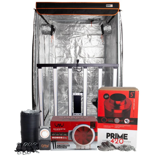 Omega black 720w led grow - black,