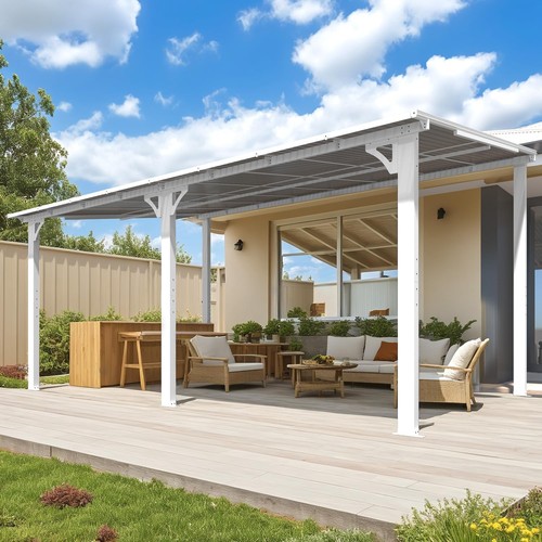 Gazebo white outdoor - 16',
