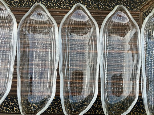 Vintage glass corn - vintage, set