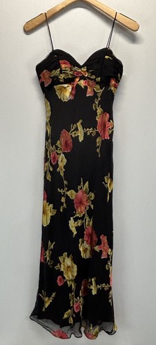 Vtg patra floral - silk, blend