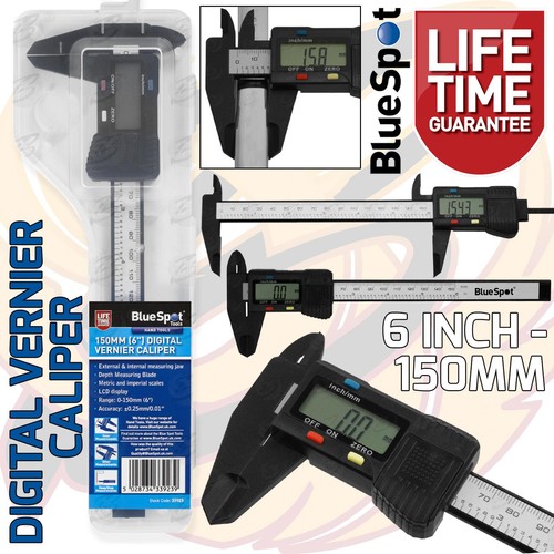 Digital vernier caliper - caliper, 6"
