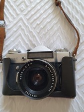 Zenit-E 35mm Camera in Branded Leather Case - Vintage *VGC* 1967