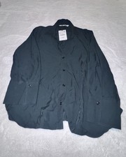 Zara Shirt / Blouse Dark Green