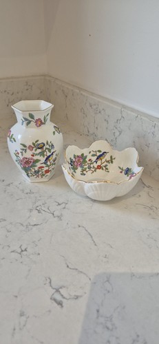 Aynsley pembroke vase - pembroke, &