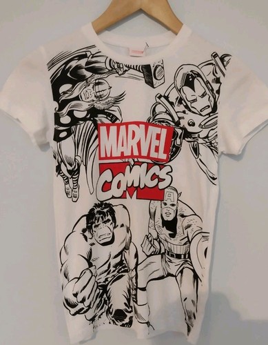 Marvel comics shirt white - marvel, t-shirt