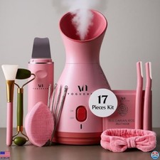 Facial Steamer Spa Kit with 17