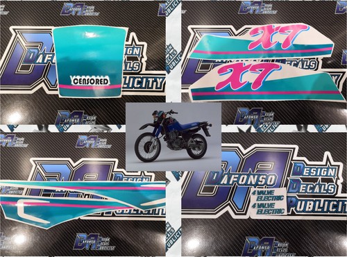 Decals kit for yamaha 600e - kit,