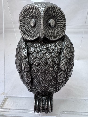 Decorative owl door knocker - door,