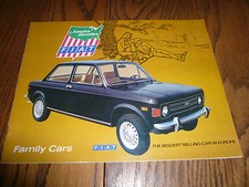 1974 Fiat Family Cars 124