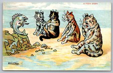 Postcard A Fishy Story Artist