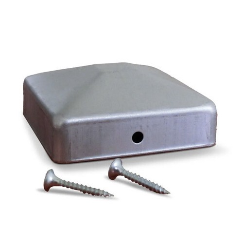 Fence post tops galvanised - fence,
