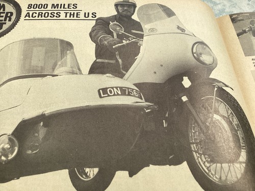 Bsa a65t watsonian monaco - a65t,