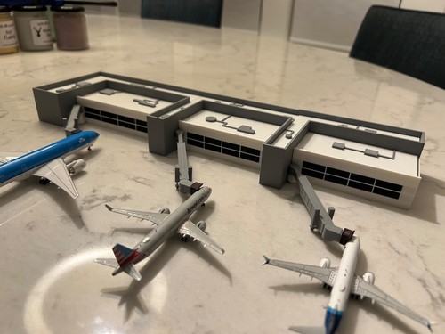 400 scale model - 1:, airport
