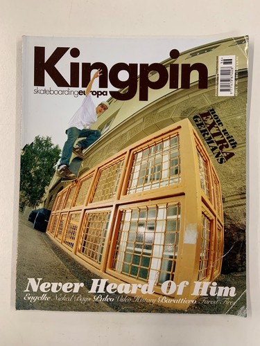 Kingpin skateboard magazine - skateboard,