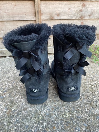 Ugg bailey bow boots black - boots,
