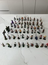 59 Metal And 1 Plastic Toy Soldiers 1/32 54mm Scale Various Makers Britains Etc