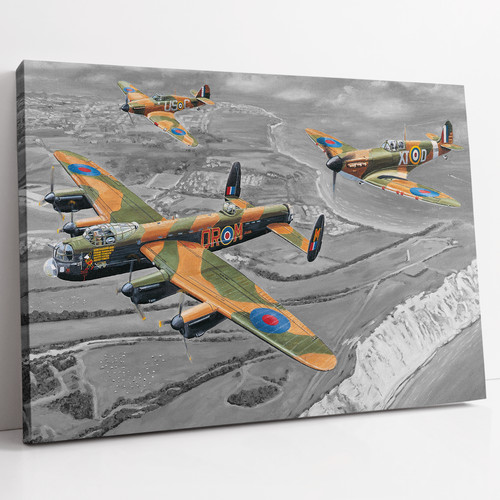 Lancaster spitfire hurricane - lancaster,